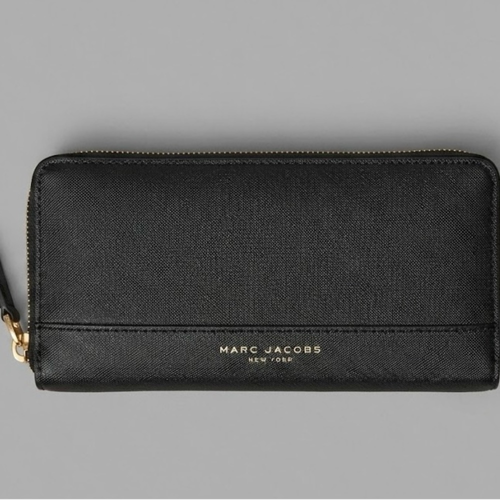 The Marc Jacobs Saffiano Leather Zip Around
Continental Wallet - $195 MSRP